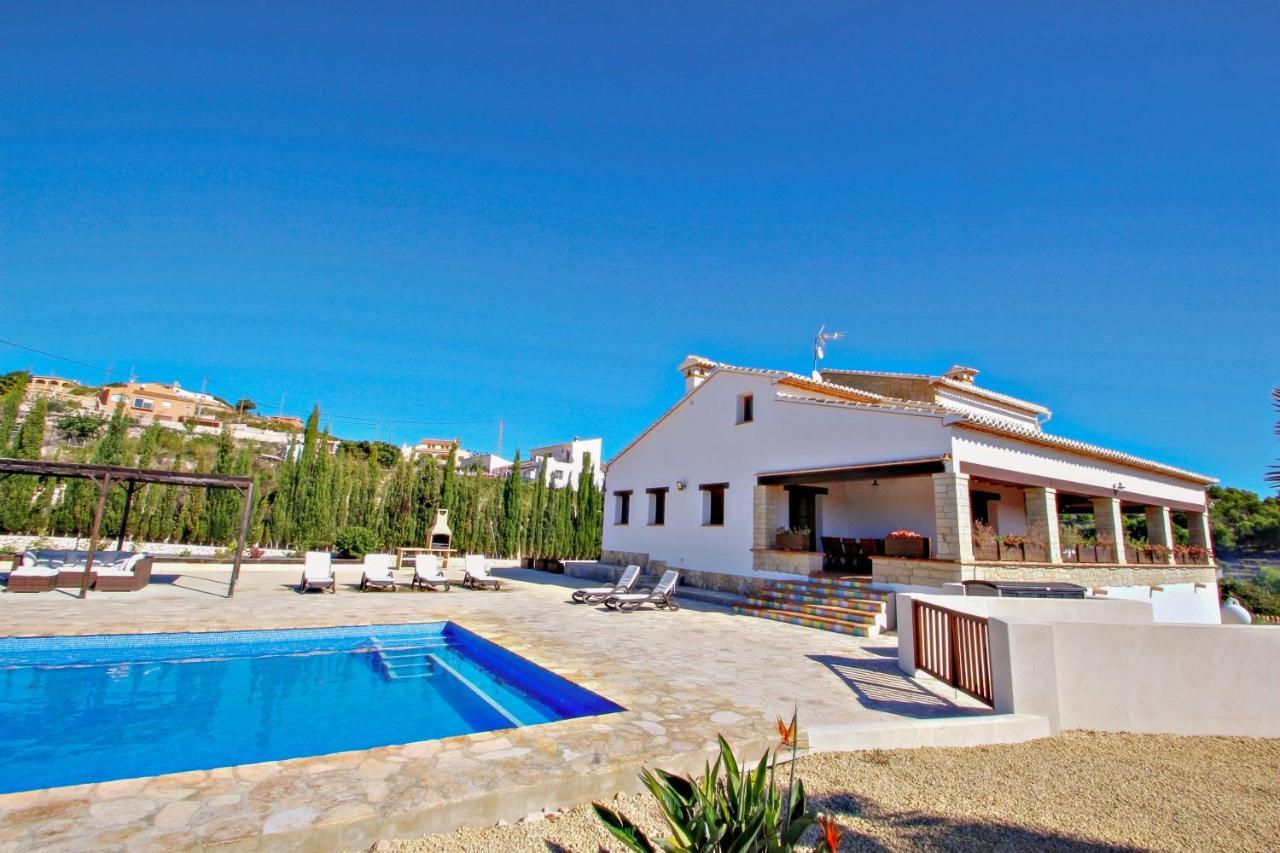 Finca Argudo - Private Pool Villa In Moraira Exteriör bild
